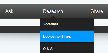 ITNinja Research > Deployment Tips